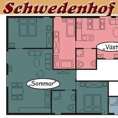 Der-schwedenhof-ferienwohnung-sommar-meerblick-fehmarn * Sahrensdorf